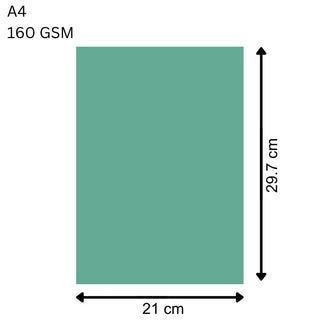 Pack of 2 A4 Coloured Paper Pads | Bright, Pastel & Glitter Craft Sheets