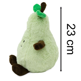 Pear Fruit Doorstop | Novelty Plush Fabric Fruit Shaped Door Stop - 1.5kg