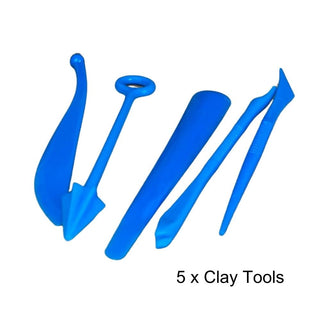 Polymer Clay Kit with 26 Colours & Tools | Soft Oven Bake Clay Set in Box