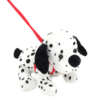 Poochie Pals Dalmatian Soft Toy On Stiff Lead