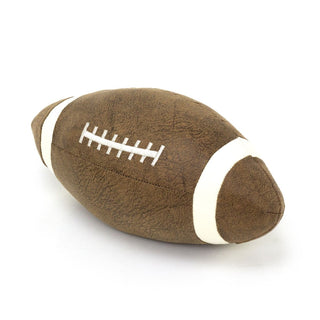 Rugby Ball Doorstop | Faux Leather Novelty American Football Door Stop - 27cm