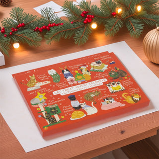 Salmon & Chicken Cat Treat Christmas Advent Calendar | 24 Days of Cat Treats