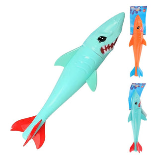 Shark Diving Toy for Kids | Underwater Torpedo Swimming Pool Glider Toy - 47cm