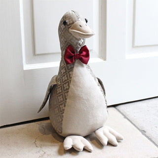 Sunny Duck Doorstop | Fabric Duck Shaped Door Stop Bird Door Stopper - 28cm
