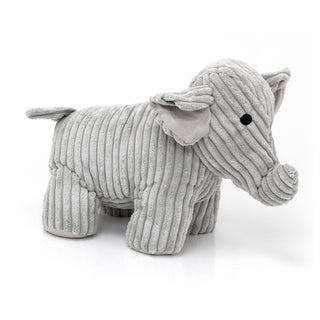 Take Me Home Doorstop Ribbed Fabric Elephant Door Stop