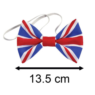 Union Jack Bowtie | King Charles Coronation Fancy Dress British Flag Bowtie