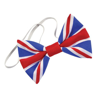 Union Jack Bowtie | King Charles Coronation Fancy Dress British Flag Bowtie