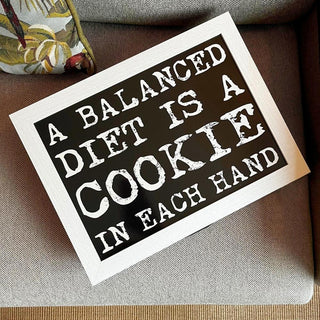 Vintage Quote Lap Tray ~ 43X32 White Laptray With A Bean Bag Base