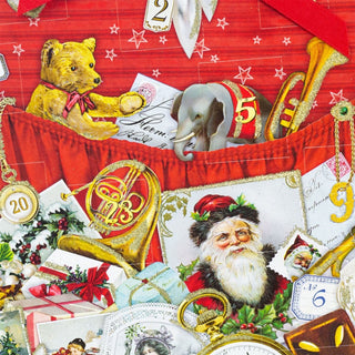 Vintage Suitcase Christmas Advent Calendar | Traditional Picture Advent Calendar