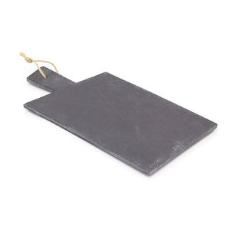 24cm Natural Slate Serving Platter Chopping Board | Slate Serving Tray Grazing Board Slate | Cheese Board Snack Serving Board