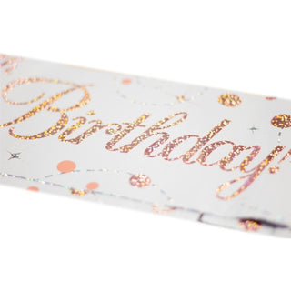 9ft Holographic Happy 18th Birthday Banner | Party Banners Rose Gold Happy Birthday Banner | Happy Birthday Sign Rose Gold Birthday Decorations