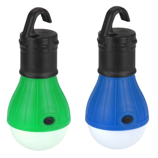 Battery Operated LED Camping Lantern Light Bulb Packs | Camping Lights For Tents Outdoor Garden Lights | Tent Hanging Lanterns - Colour Varies