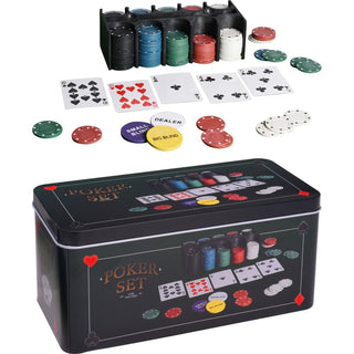 Casino Games Poker Set With 200 Chips | Poker Set With Mat And Chips Blackjack Game | Poker Set And Poker Chips Texas Holdem Poker Set
