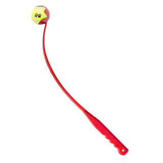 Dog Ball Thrower Launcher | Dog Puppy Throw Toy Pet Supplies | Tennis Ball Thrower Fetch Toy - Colour Varies, One Supplied