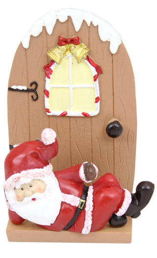 Father Christmas Fairy Elf Door Letter Rack For Cards - Santa Design