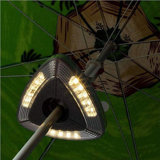 Patio LED Parasol Light Umbrella Lights | Outdoor Garden Patio Umbrella Light | Battery Operated Cordless Outdoor Parasol Lights