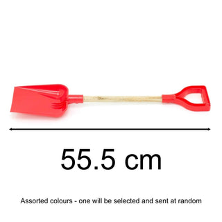 Square End Children's Spade | Beach & Garden Spade Sand Shovel for Kids -22 Inch
