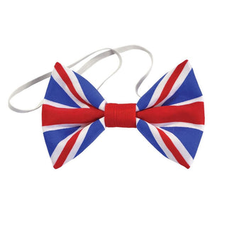 Union Jack Bowtie | King Charles Coronation Fancy Dress British Flag Bowtie