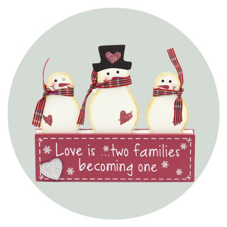 CHRISTMAS SIGNS & PLAQUES - Carousel