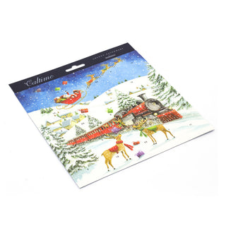 Christmas Advent Calendar Christmas Express | Santa Picture Advent Calendar