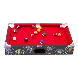 Kids LED Light-up Tabletop Pool Table | Children's Pool Table With LED Lighting