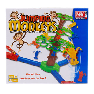 My Traditional Games Monkey Business Tree Top Tumbling Jumping Monkeys Game