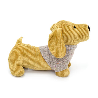 Dachshund Doorstop Dog Door Stop | Sausage Dog With Jumper Animal Doorstop