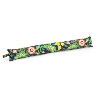 88cm Sussex Floral Fabric Door Draught Excluder | Winter Draft Excluder Door Cushion | Flower Draught Excluder For Doors Door Draught Cushion