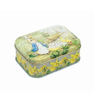 Beatrix Potter Peter Rabbit Small Rectangle Tin | Trinket Tin Easter Gift