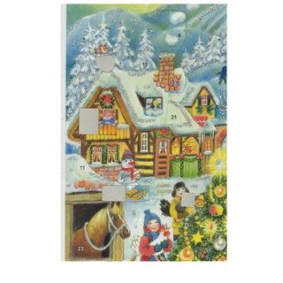 Celebrate Christmas at the Farm | Traditional Christmas Paper Advent Calendar