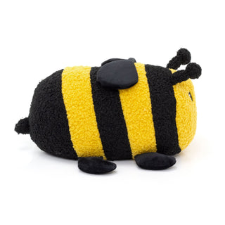 Amelia Bumblebee Doorstop | Novelty Plush Fabric Honey Bee Shaped Door Stop