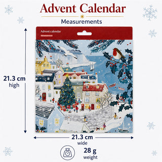 Christmas Harbour, Nautical Traditional Christmas Picture Advent Calendar