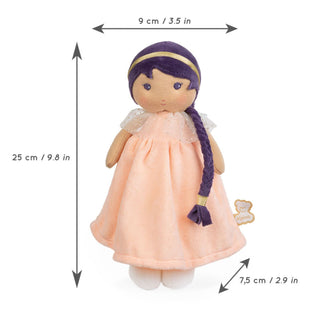 Kaloo Tendress My First Doll 25cm | Iris K Princess Soft Toy Cuddly Rag Dolly