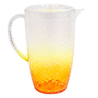 Orange Ombre 2 Litre Water Jug Pitcher | Outdoor Jug Picnic Water Pitcher Jug