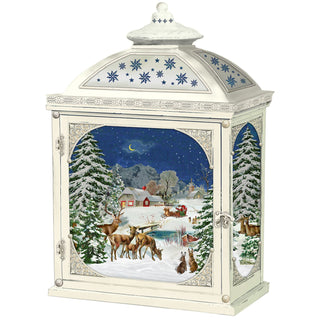 Winter Wildlife Lantern Christmas Advent Calendar | Traditional Advent Calendar