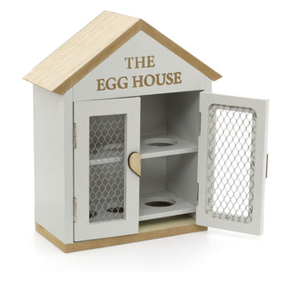 Shabby Chic Wooden Egg House | Egg Storage Rack | Egg Cabinet - The Egg House