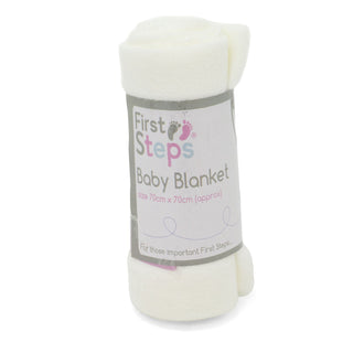 Cream Fleece Baby Blanket | Super Soft Fleece Blanket For Newborn Boy Girl