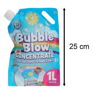 1 Litre Bubble Solution Concentrate, Ready to Mix Bubble Refill Liquid Solution