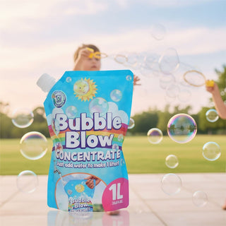 1 Litre Bubble Solution Concentrate, Ready to Mix Bubble Refill Liquid Solution
