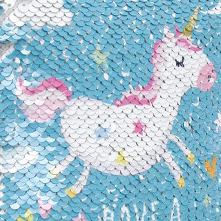 Magical Unicorn Sequin Fabric Decorative Doorstop