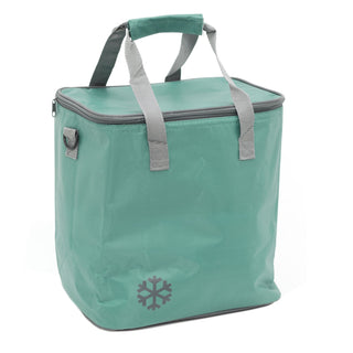 Cool Bag Insulated Picnic Bag 18 Litre | Portable Collapsible Cooler Bag Lunch Tote Bag | Camping Cooler Shopping Bag - Colour Varies One Supplied