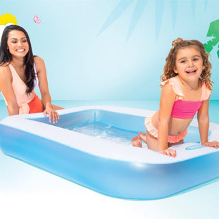 Intex Blue Inflatable Kids Swimming Pool | Childrens Paddling Pool - 1.66x1.00m