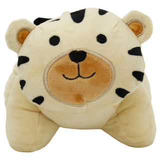 Weighted Fabric Tiger Door Stop, 26 cm Yellow Safari Animal Door Stopper
