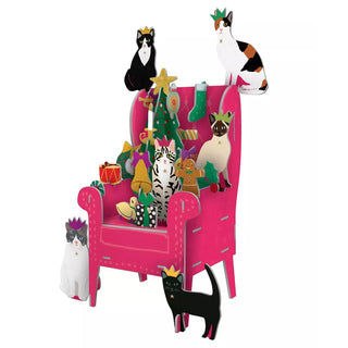 Cosy Cats Advent Pop & Slot Christmas Advent Calendar Large