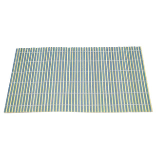 Bamboo Table Placemat | Eco Friendly Dining Table Mats | Plate Mat Settings - Blue