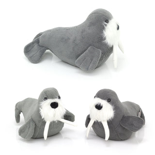 Adorable Grey Walrus Door Stop | Decorative Fabric Novelty Doorstop | Marine Animal Door Stopper - Colour Varies One Supplied