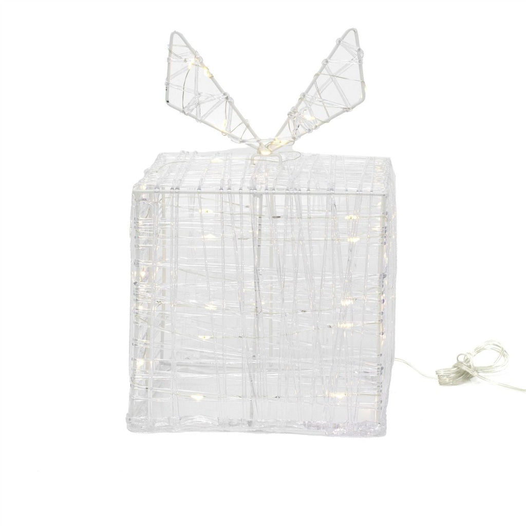 20cm LED Light Up Christmas Present Box | Light Up Xmas Present Box Il ...