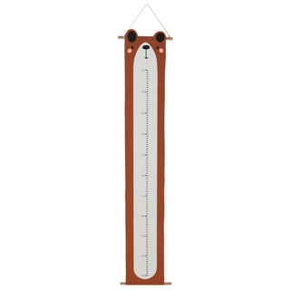 Children's Canvas Measuring Height Chart | Kids Growth Chart Wall Hanging | Animal Wall Height Chart For Kids 50 To 140cm Height Chart