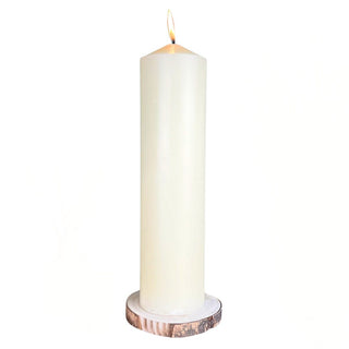 250 Hour Large Church Pillar Candle ~ Cream Votive Candle