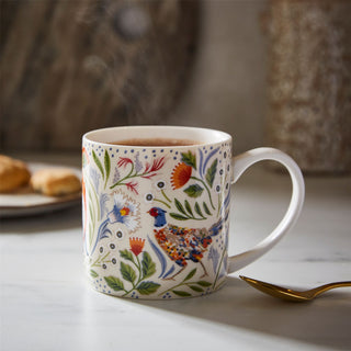 Ulster Weavers Blackthorn Mug | Floral New Bone China Coffee Mug - 250ml